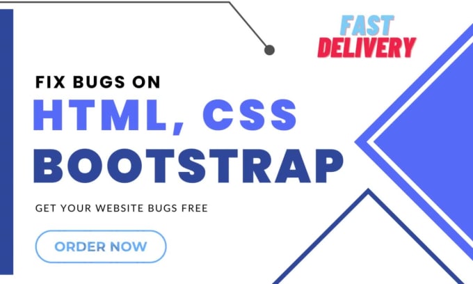 Fix Html Css Bootstrap Issues In A Hour By Radha_gohil | Fiverr