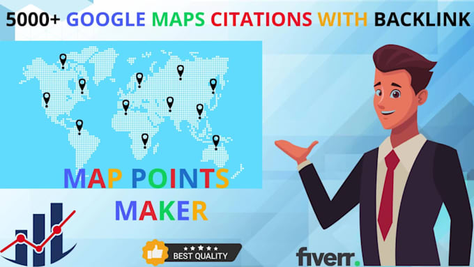 supercharge your local SEO and gmb ranking with 5000 high quality maps citations