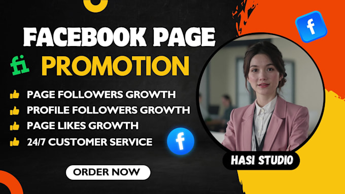 grow facebook page following fast organically