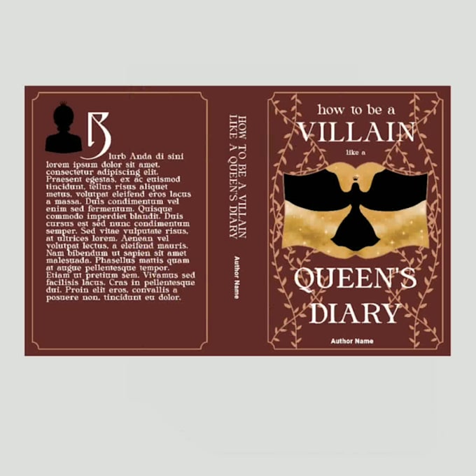 create an awesome book cover design