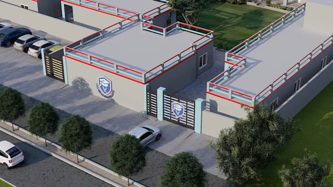 do 3d architectural exterior renders and walkthrough