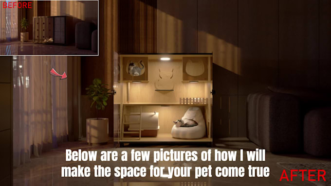 design the perfect home for your pet with 3d rendering