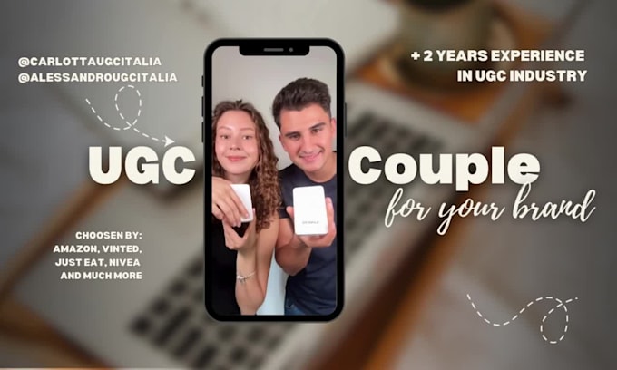 create couple videos for your fb and tik tok ads