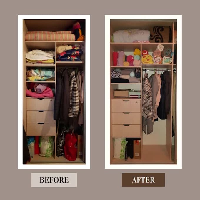consult you in organizing and decluttering home space