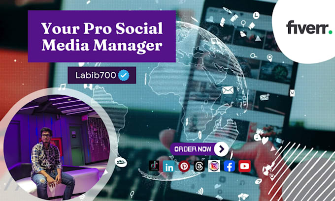 be your social media manager and content creator