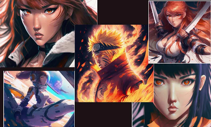 create digital art, illustration and characters from ai