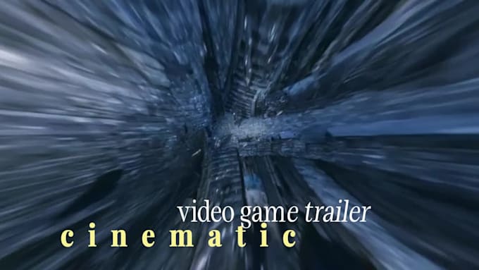 create cinematic intro, epic video game trailer, teaser,