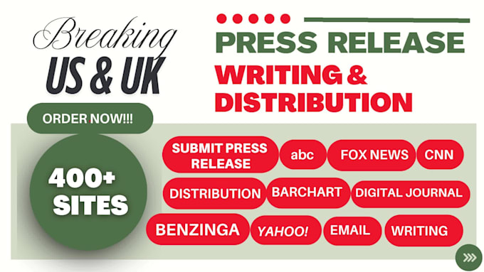 do UK press release, USA press release, submit press release