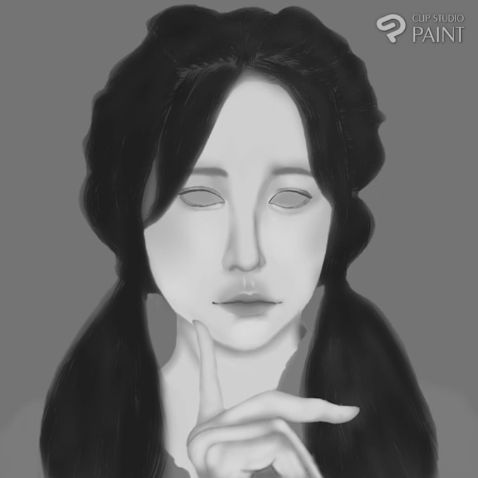 Draw semi realism digital art by Heniqn | Fiverr