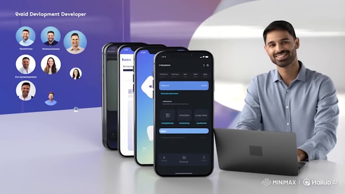 do mobile app development android react native flutter development