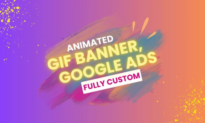 Design gif animated banner or gif animated add for you by Maazz45 | Fiverr