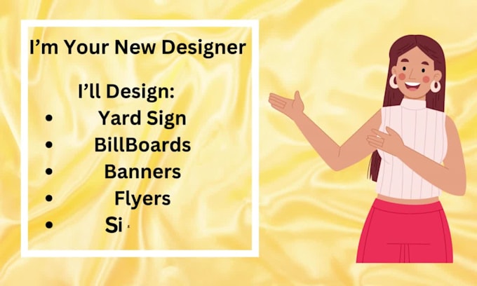 Design printable yard signs, flyers, banner signage and billboard by ...