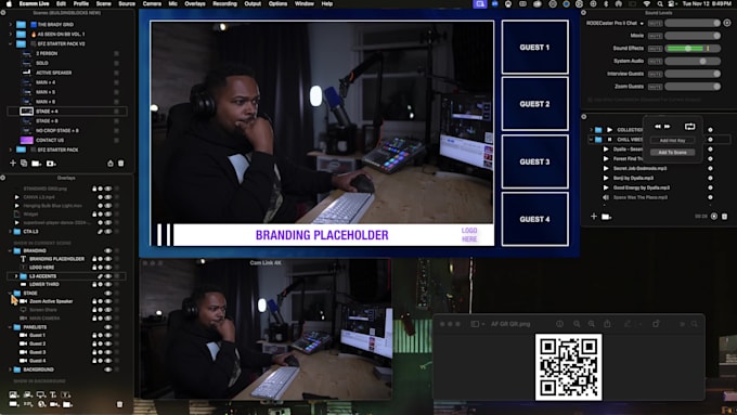 design custom ecamm live graphics templates