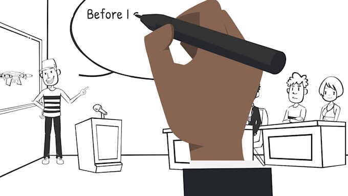 create an untapped  2d animation video for you