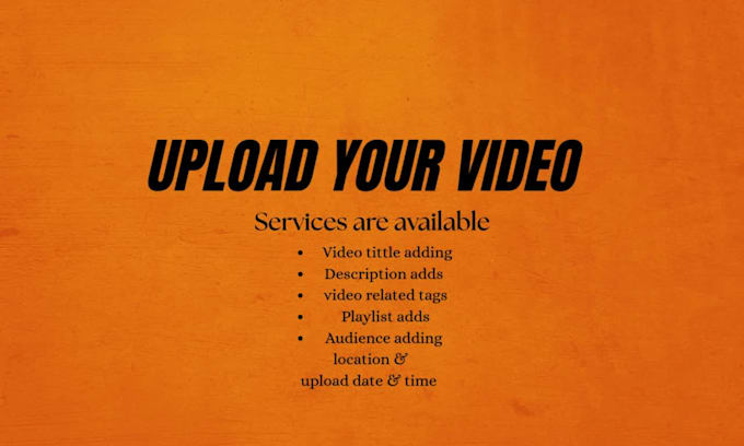 upload professionally youtube video