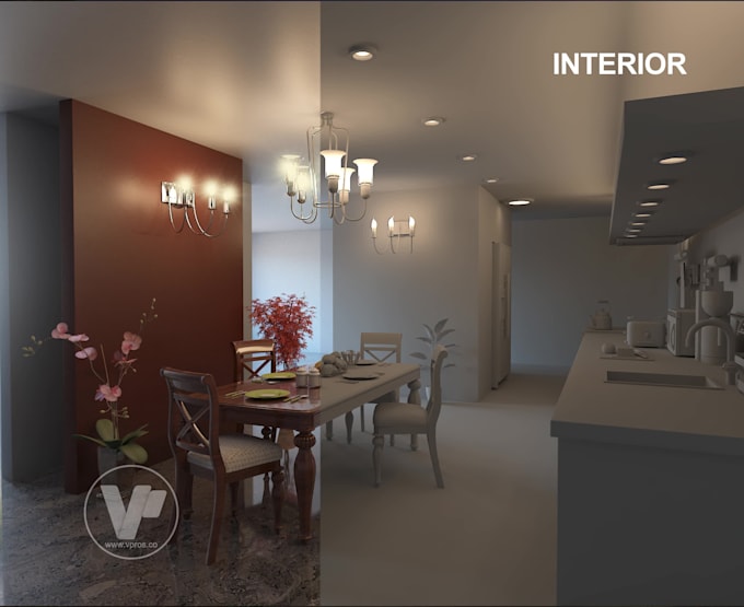 design and render interior or exterior