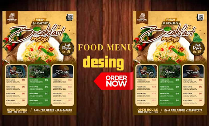Design restaurant menus, food menus, and digital menu design by Milan ...