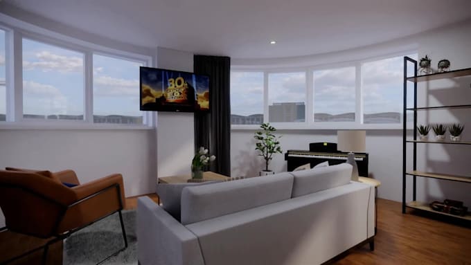 Create 3d animation interior by Des8jaaa | Fiverr