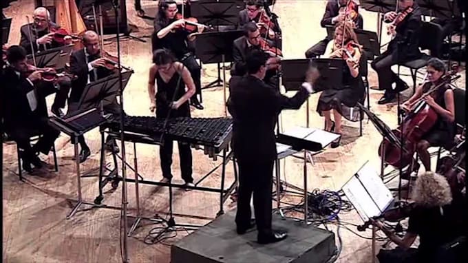 record marimba, vibes and classical percussion for you