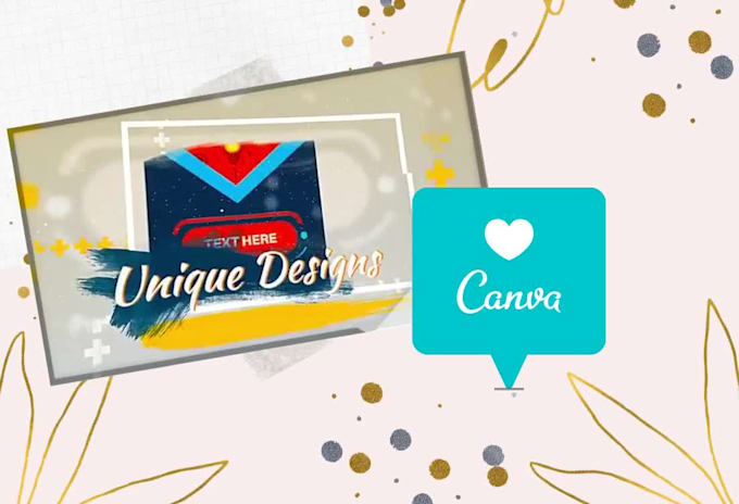 create editable presentation design in canva