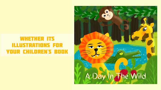 make awesome illustrations for your childrens book bookcover
