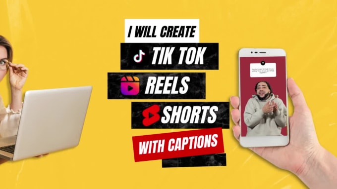 Edit Tiktoks Reels And Shorts With Captions By Eightfivemedia Fiverr