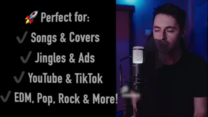 record vocals for your song
