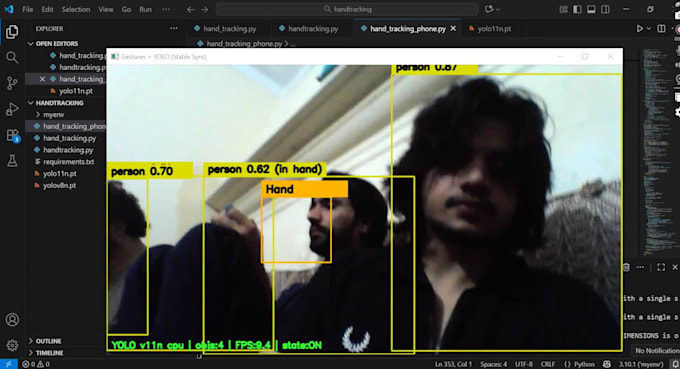do custom yolo object detection and image classification