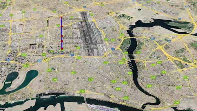 create real estate video google earth studio