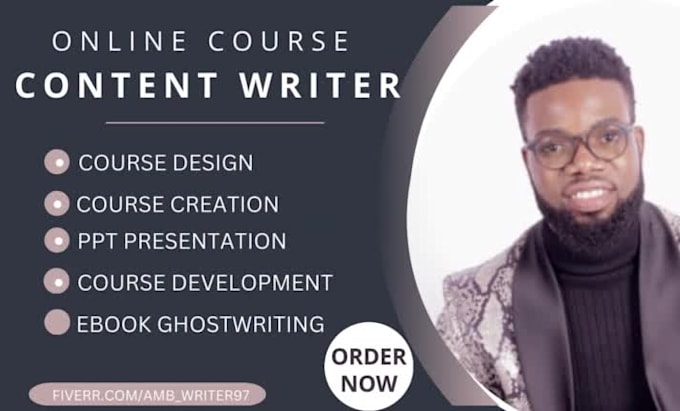 be course content writer, online course content, online course content creation