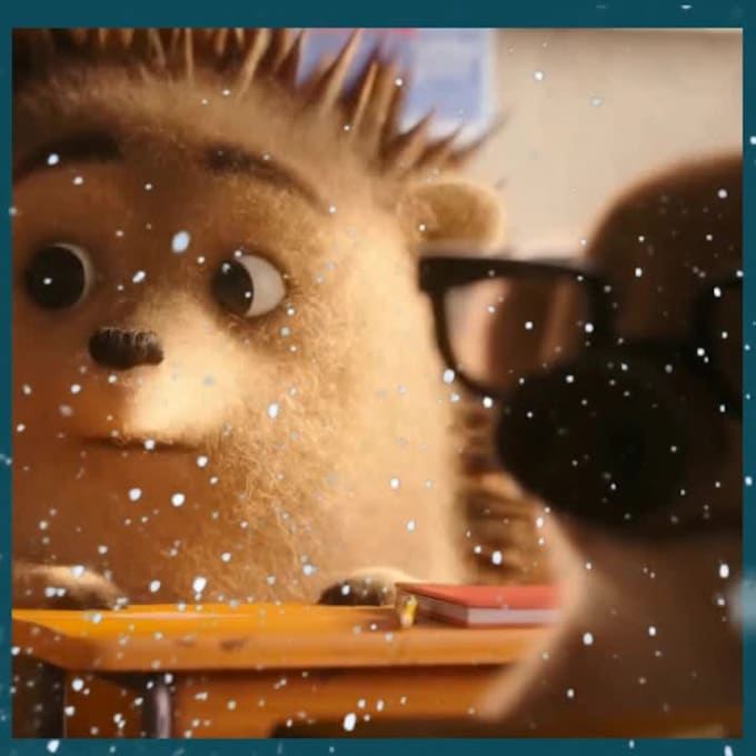 create christmas advent calendar animation video