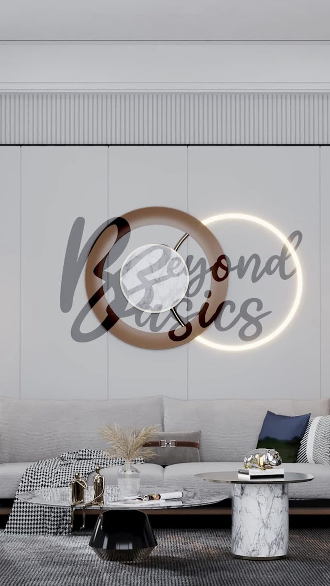 create realistic 3d interior visualizations in modern style