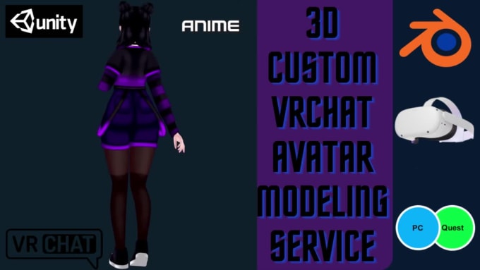 Model A Well Stunning Custom Vrchat Avatar 3d Vrc Avatar Furry Nsfw Fursona By Bodexd Fiverr 8332