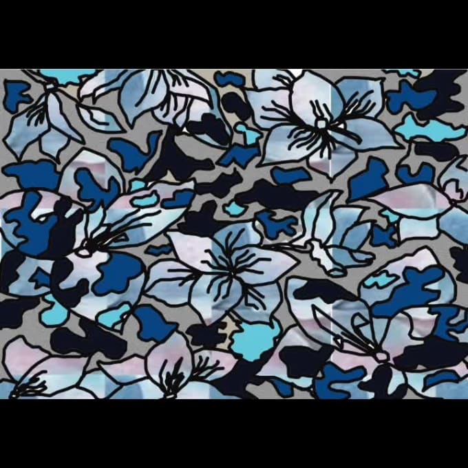 create textile design fabric and patterns