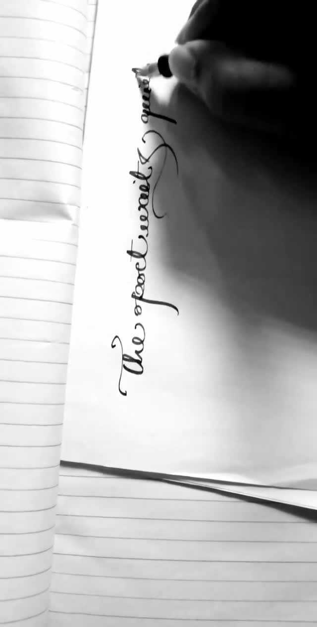 write handwritten letter for you in calligraphy