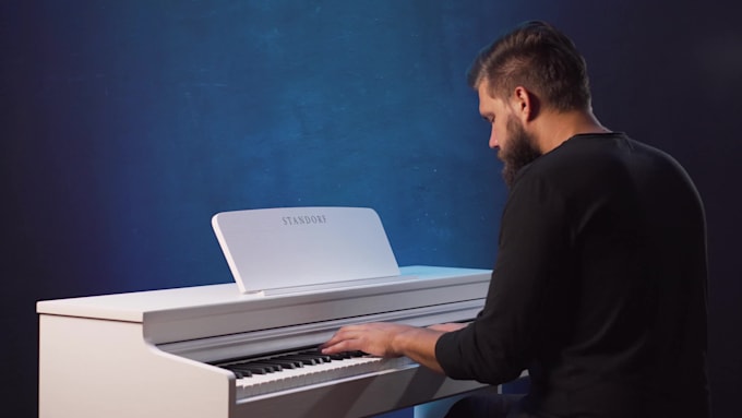 create unique piano, rhodes, organ, strings track for your song