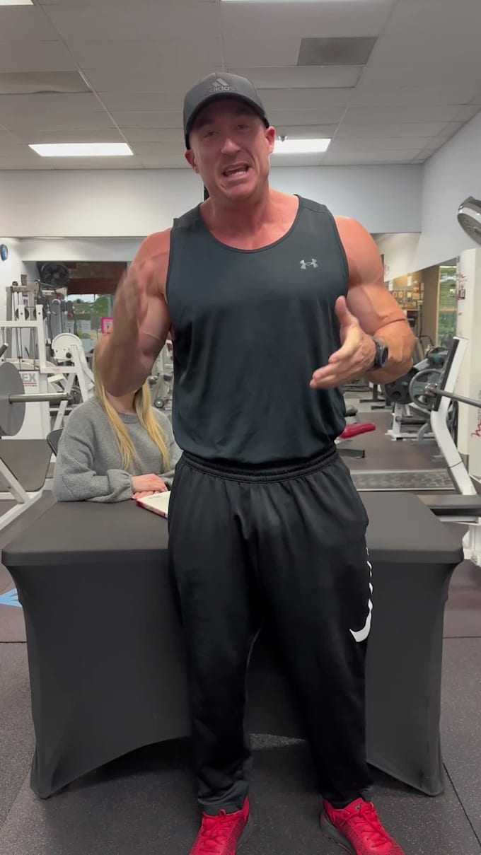 create ugc fitness raws with a model class physique with abs