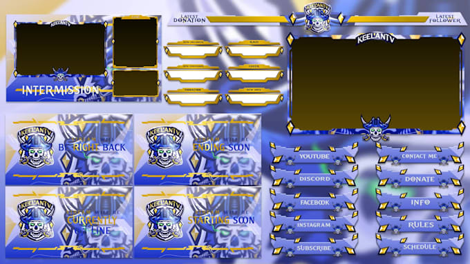 make animated overlays stream twitch