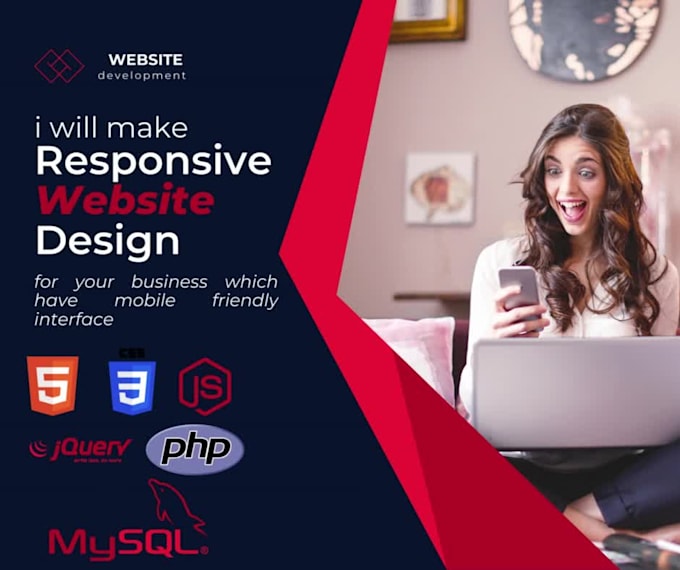 Do custom website design and development services by Fatimaikhlaq1 | Fiverr