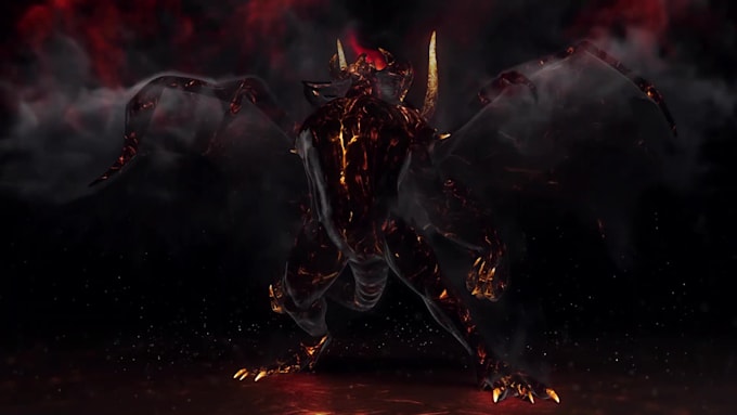 make dragon intro animation