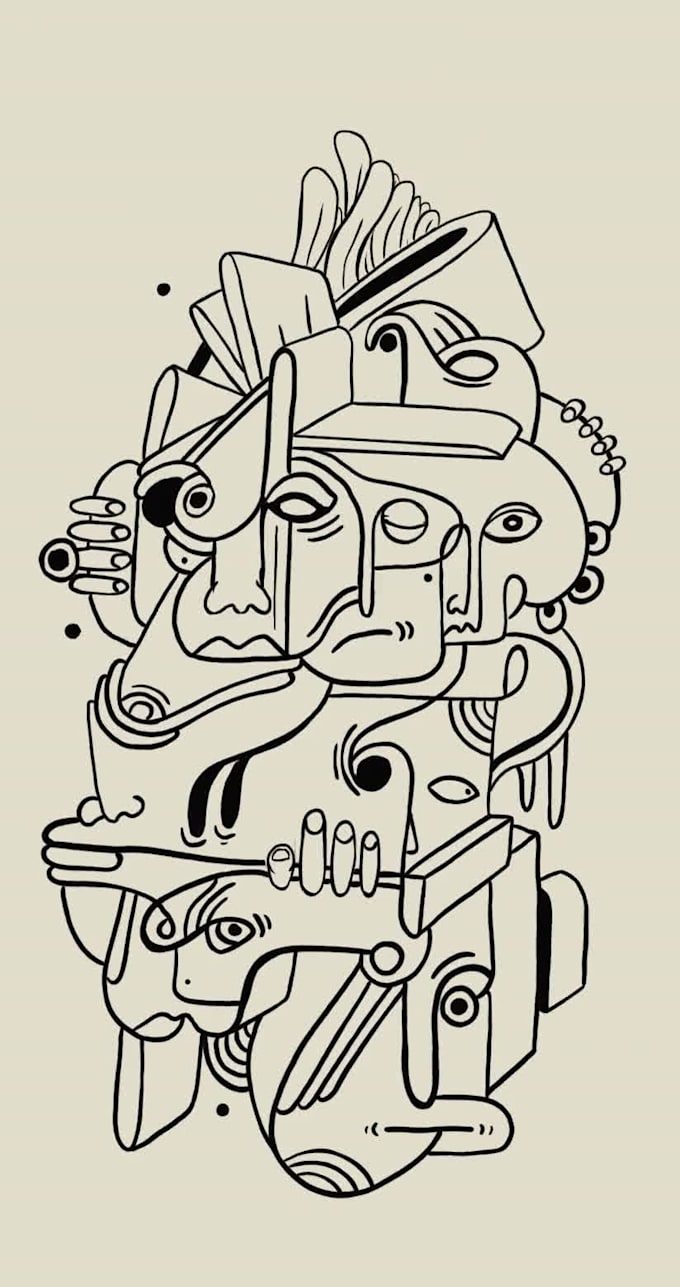 Do creative, abstract, and experimental art by Ika_art Fiverr