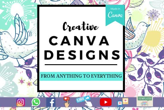 design anything  in canva