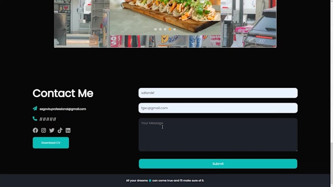 Create an aesthetic website using html, css and javascript by Segovia ...