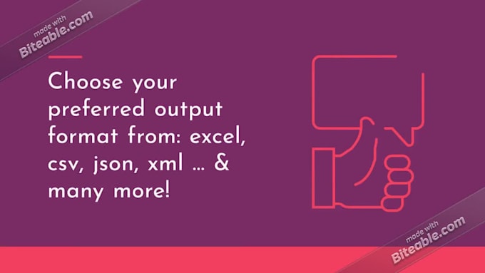 do data mining and web scraping
