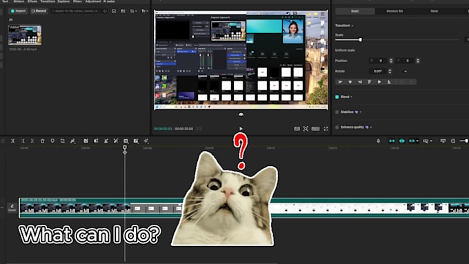 edit tiktok, youtube shorts or reels with capcut