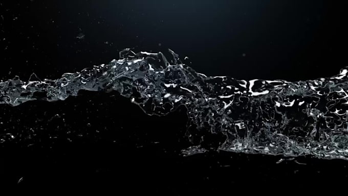make water trail logo reveal video in full hd in 24 hours