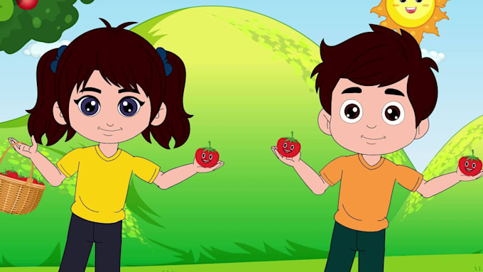 create catchy kids rhymes in hindi and english
