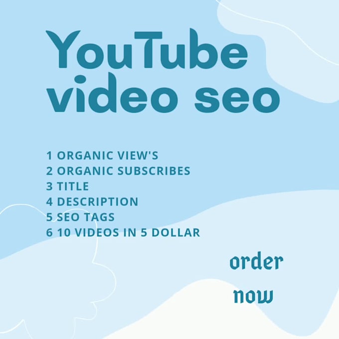do organic video seo