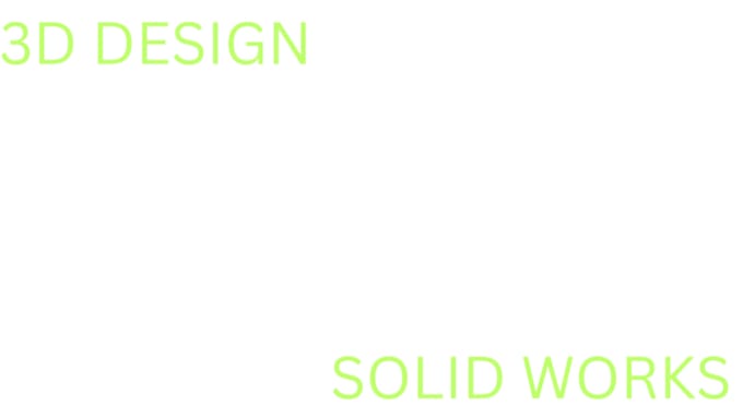 design 3d model in solidworks