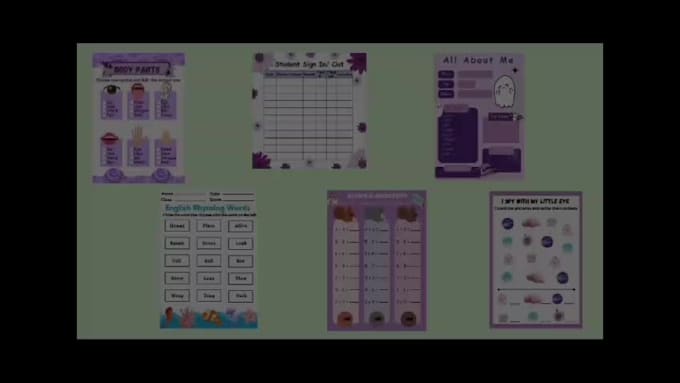 customize creative worksheets for kids and adults